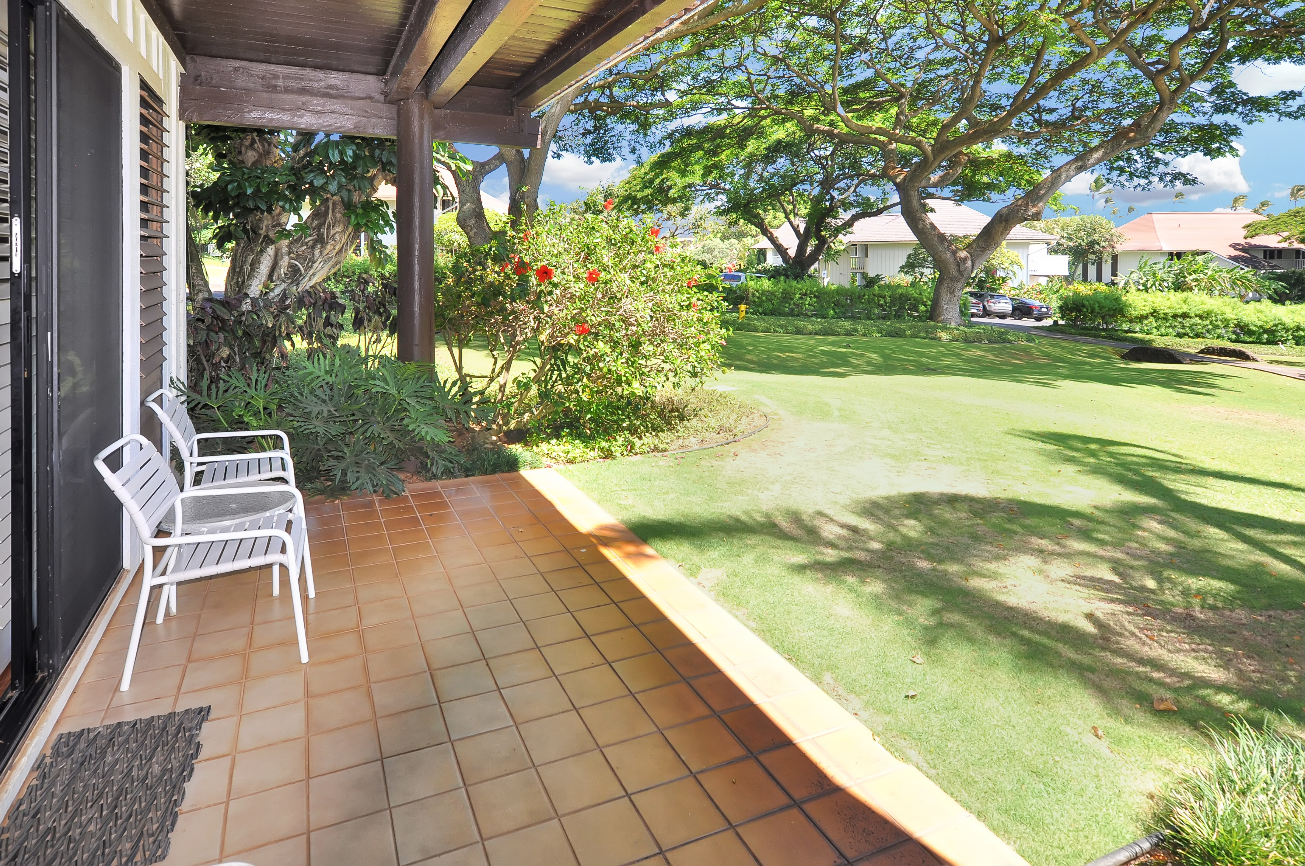 2253 Poipu Road, Unit 244 Koloa, HI 96756 - Photo 19 of 20 a view of swimming pool with a patio and garden