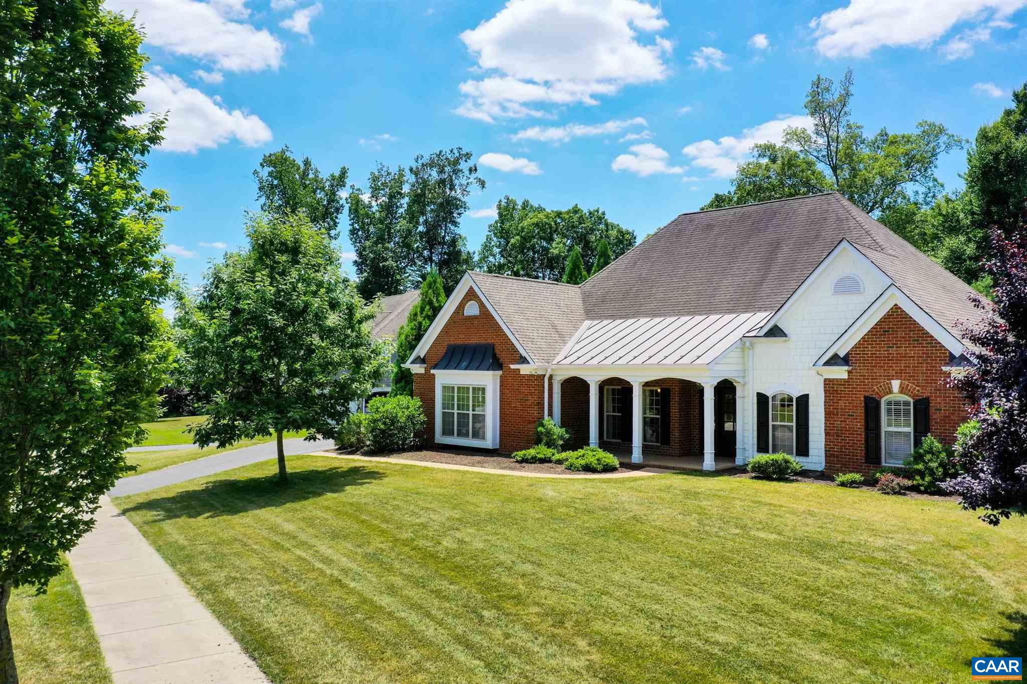 5327 Raven Stone Road Crozet, VA 22932 - Photo 64 of 67 a front view of house with yard and green space