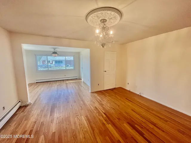 wooden floor in an empty room
