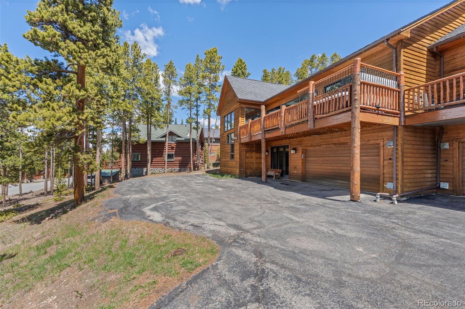 92 Emmett Lode Road, Unit B Breckenridge, CO 80424 - Photo 42 of 50 a view of a house with a yard