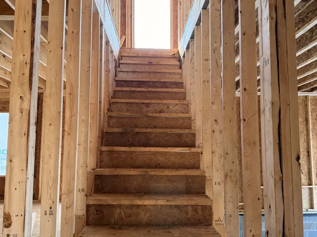 a view of entryway with a front door