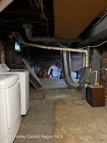 a room with storage and utility