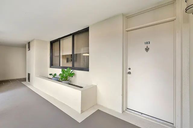 a view of a car garage