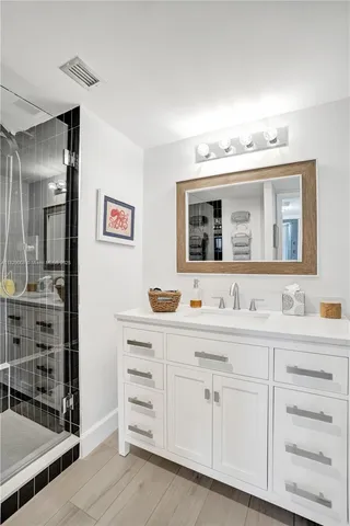 a view of balcony with furniture