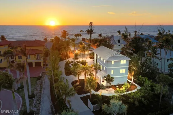 a view of a city with tall buildings