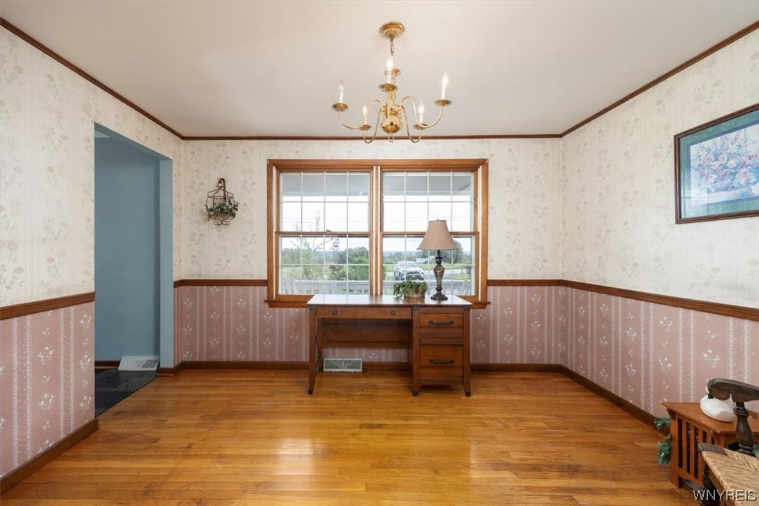 9186 Phillips Road Colden, NY 14080 - Photo 17 of 32 Diningroom with view of front yard