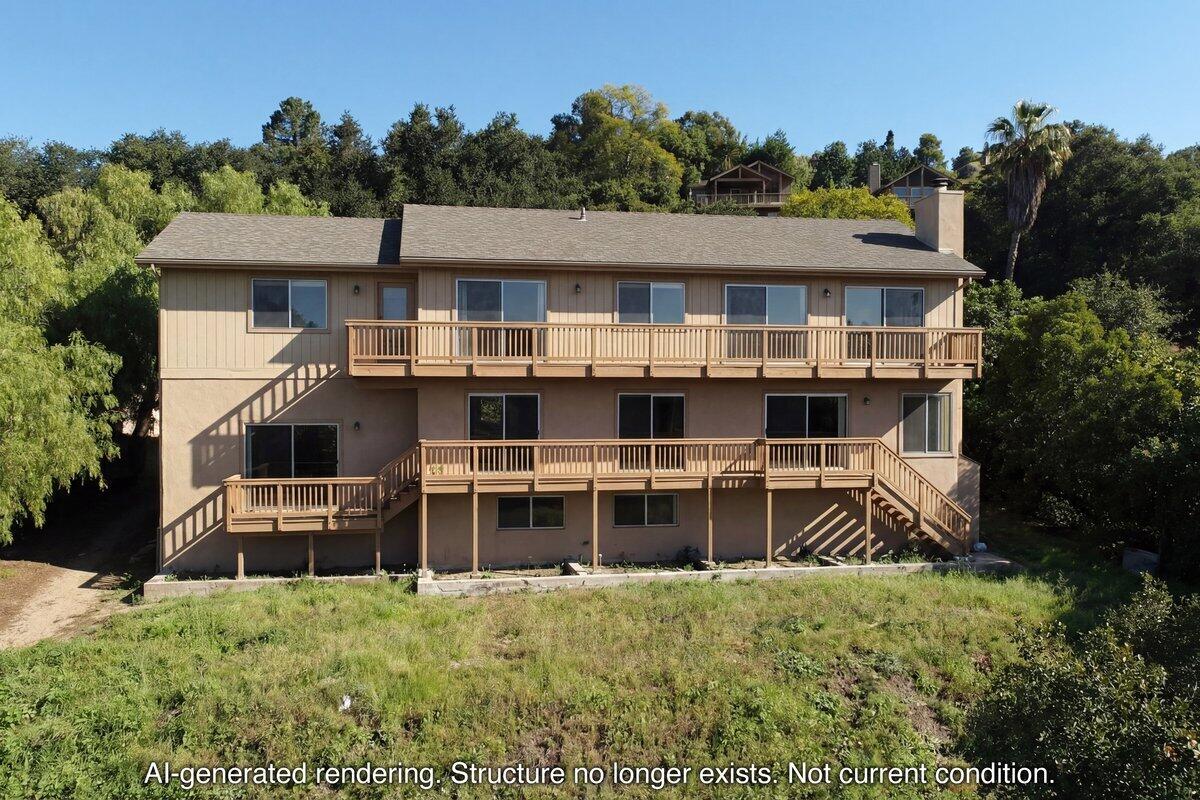 225 Conejo Road Santa Barbara, CA 93103 - Photo 13 of 13 front view of a house with a yard