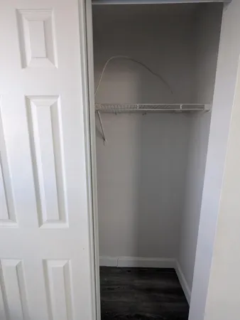 a view of walk in closet