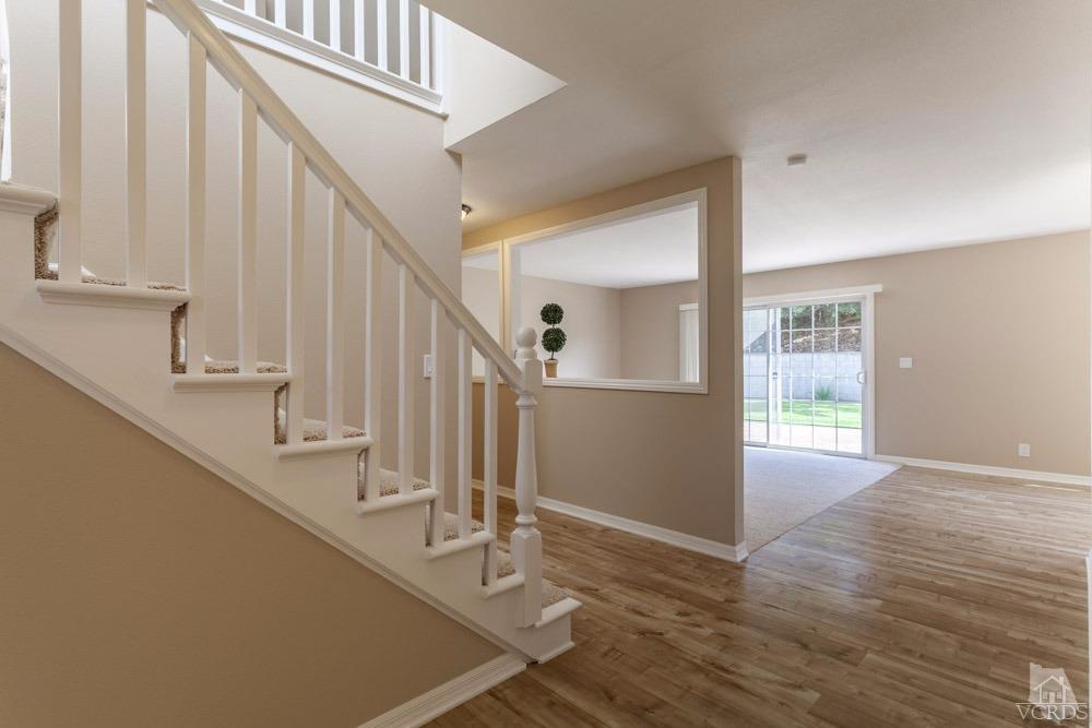 864 Appleton Road Simi Valley, CA 93065 - Photo 3 of 32 a view of entryway and hall with wooden floor