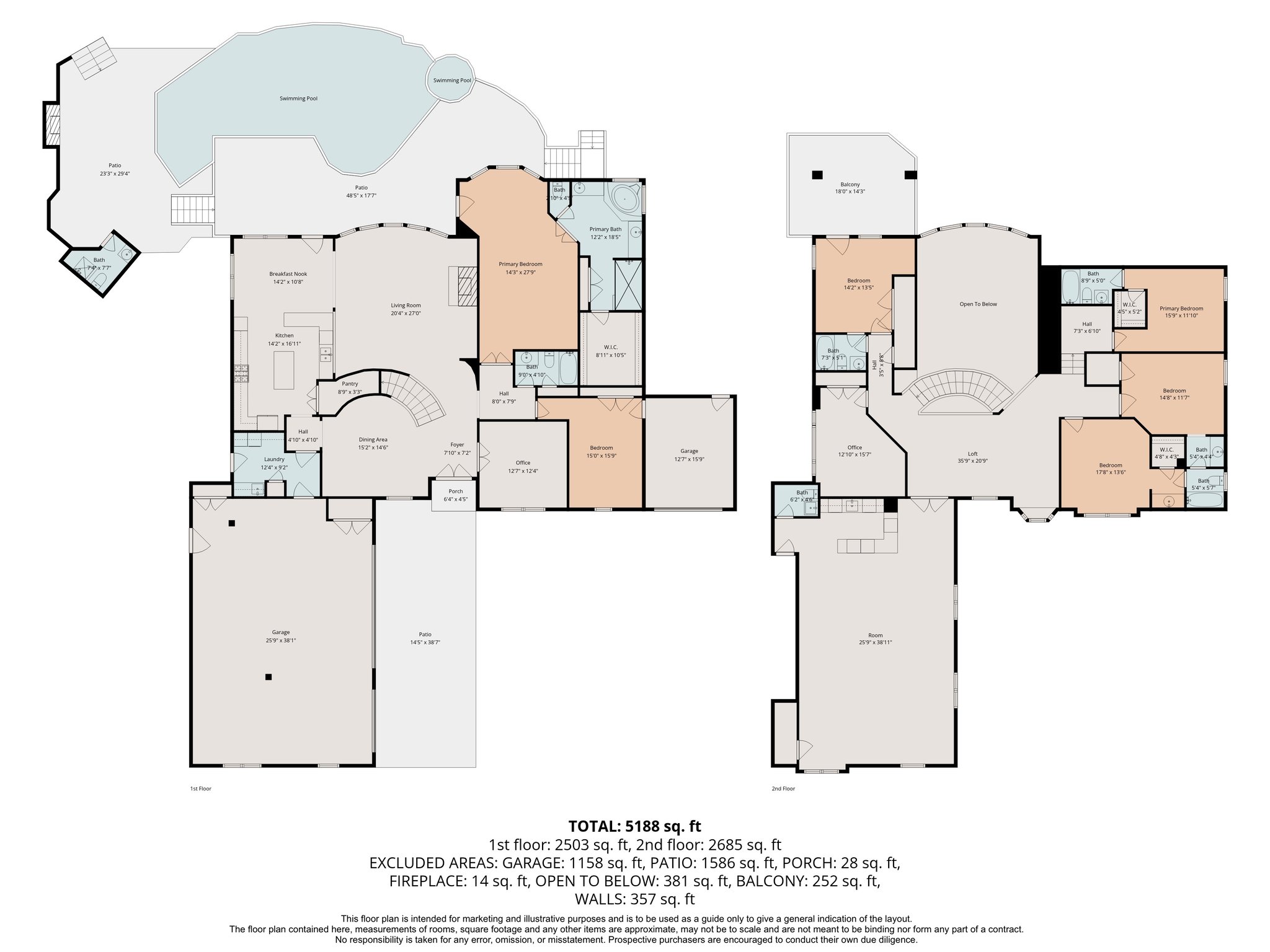11805 Ranchview Court Austin, TX 78732 - Photo 36 of 36 Floor plan
