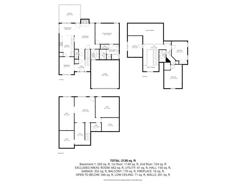 218 Amaranth Court Ball Ground, GA 30107 - Photo 46 of 46 a picture of a floor plan