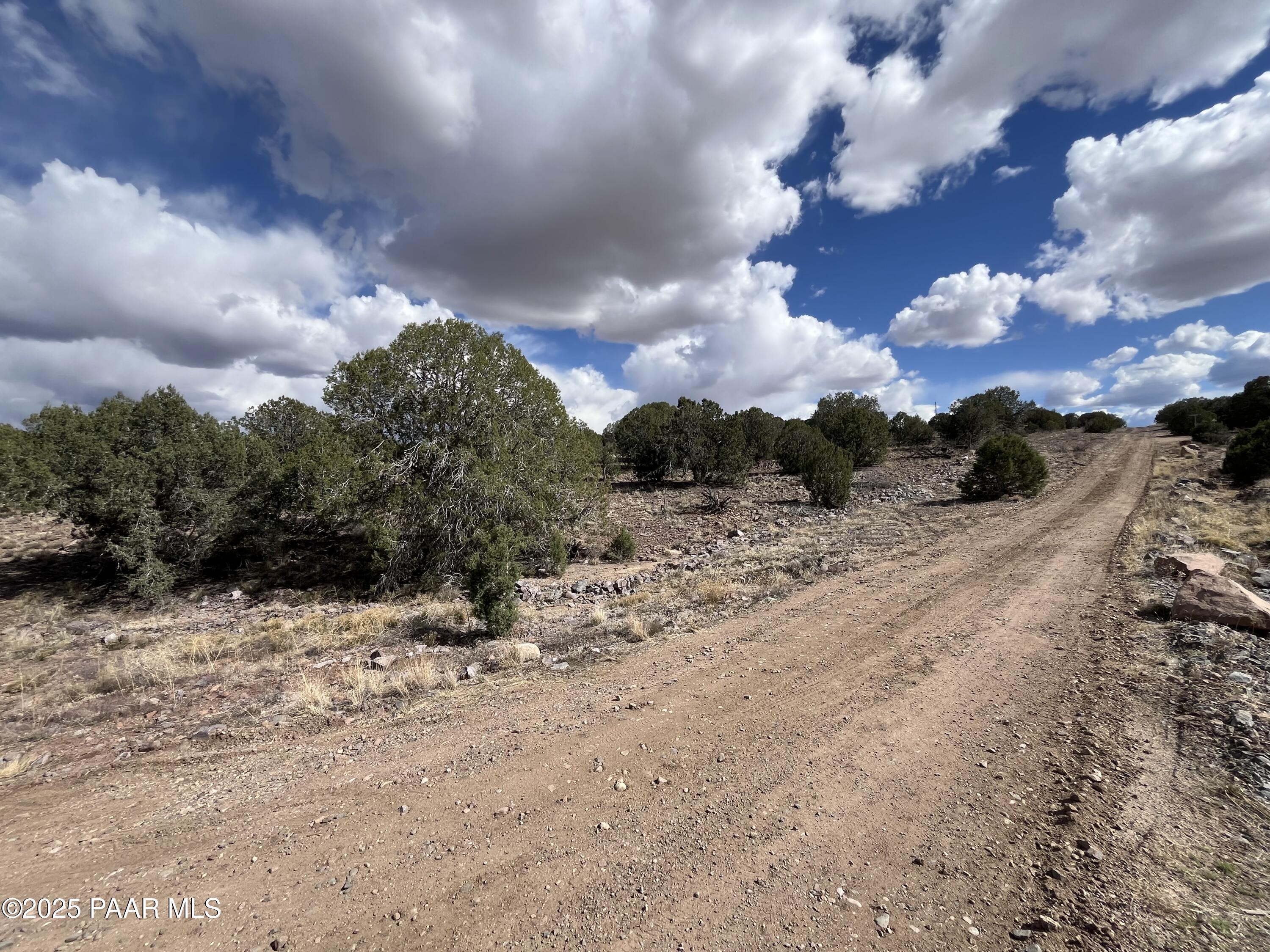 104 North Gray Gos Road Chino Valley, AZ 86323 - Photo 13 of 14 a view of a yard covered in snow