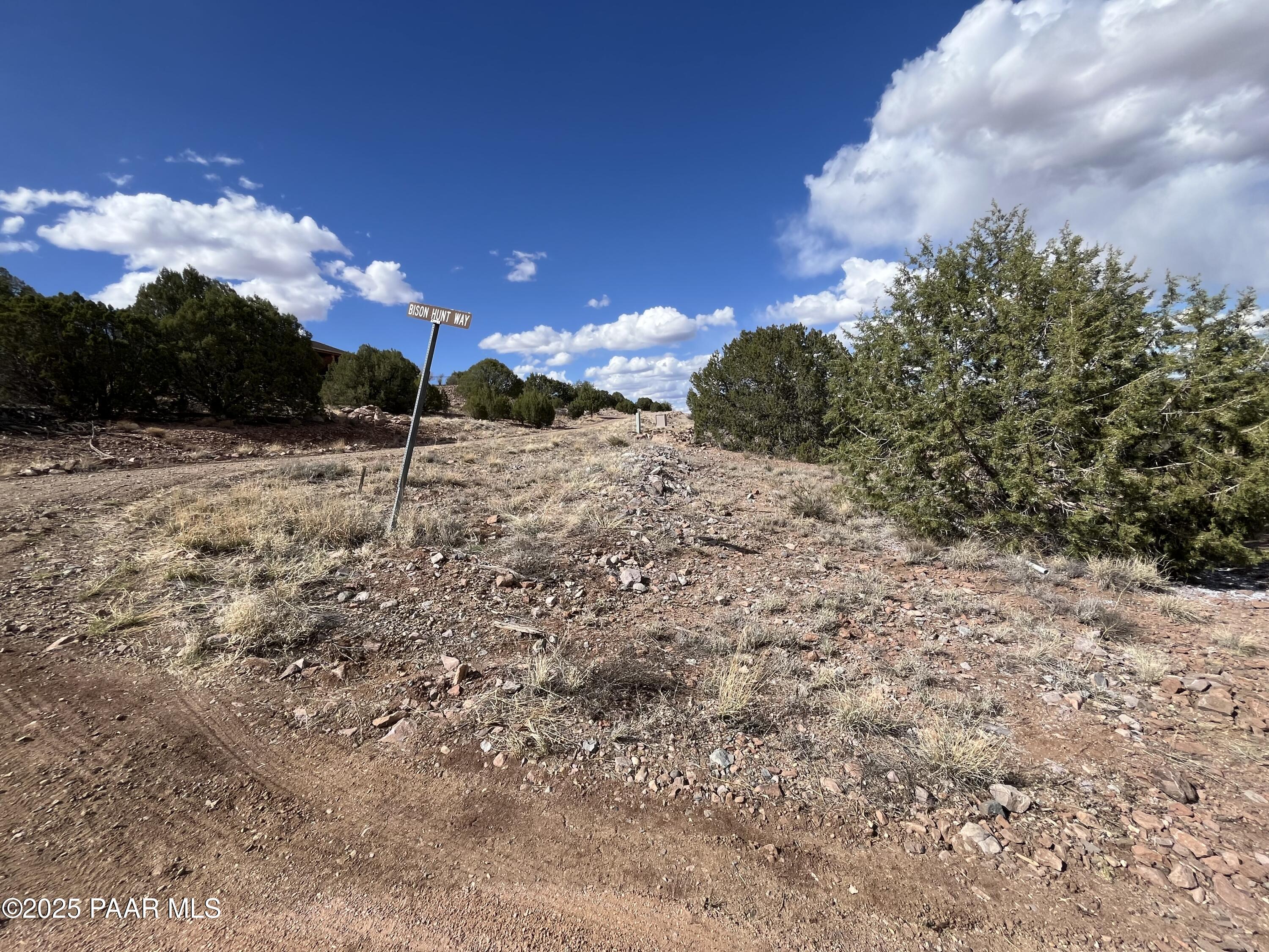 104 North Gray Gos Road Chino Valley, AZ 86323 - Photo 14 of 14 a view of a backyard of a house