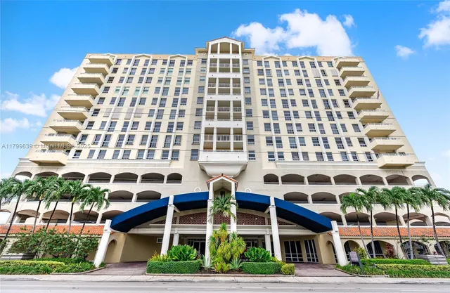 a front view of a building