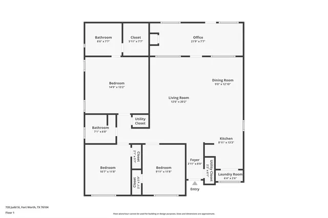 $257,500 | 720 Judd Street, Fort Worth, TX 76104