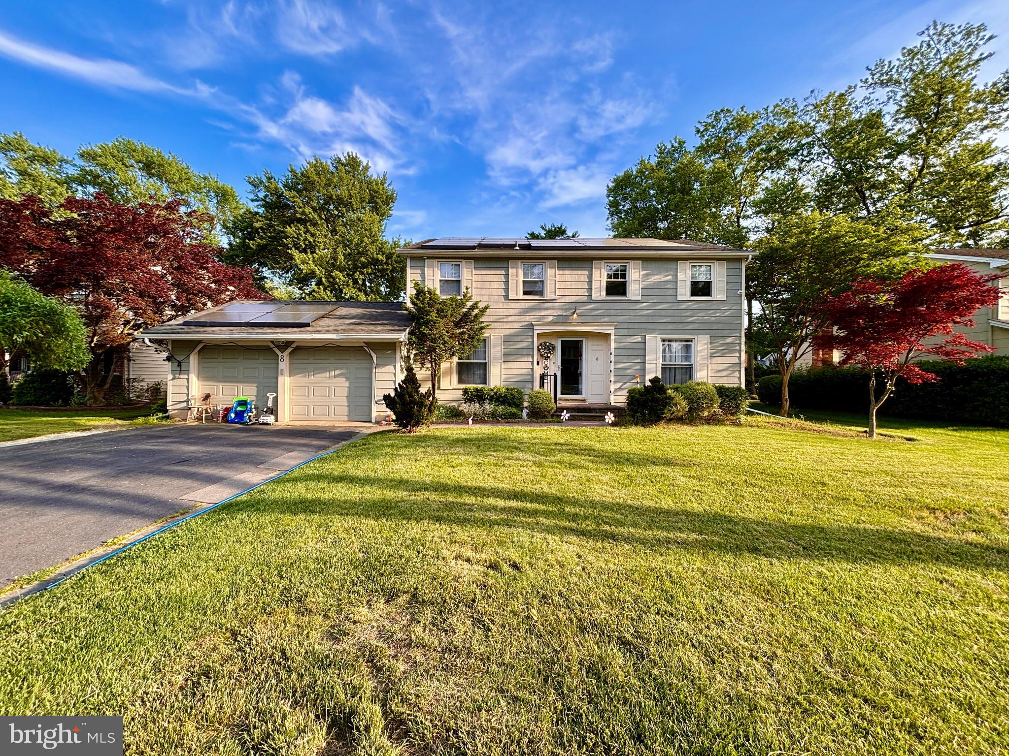 8 Ramsgate Road Cherry Hill, NJ 08003 - Photo 2 of 42 a front view of a house with a yard