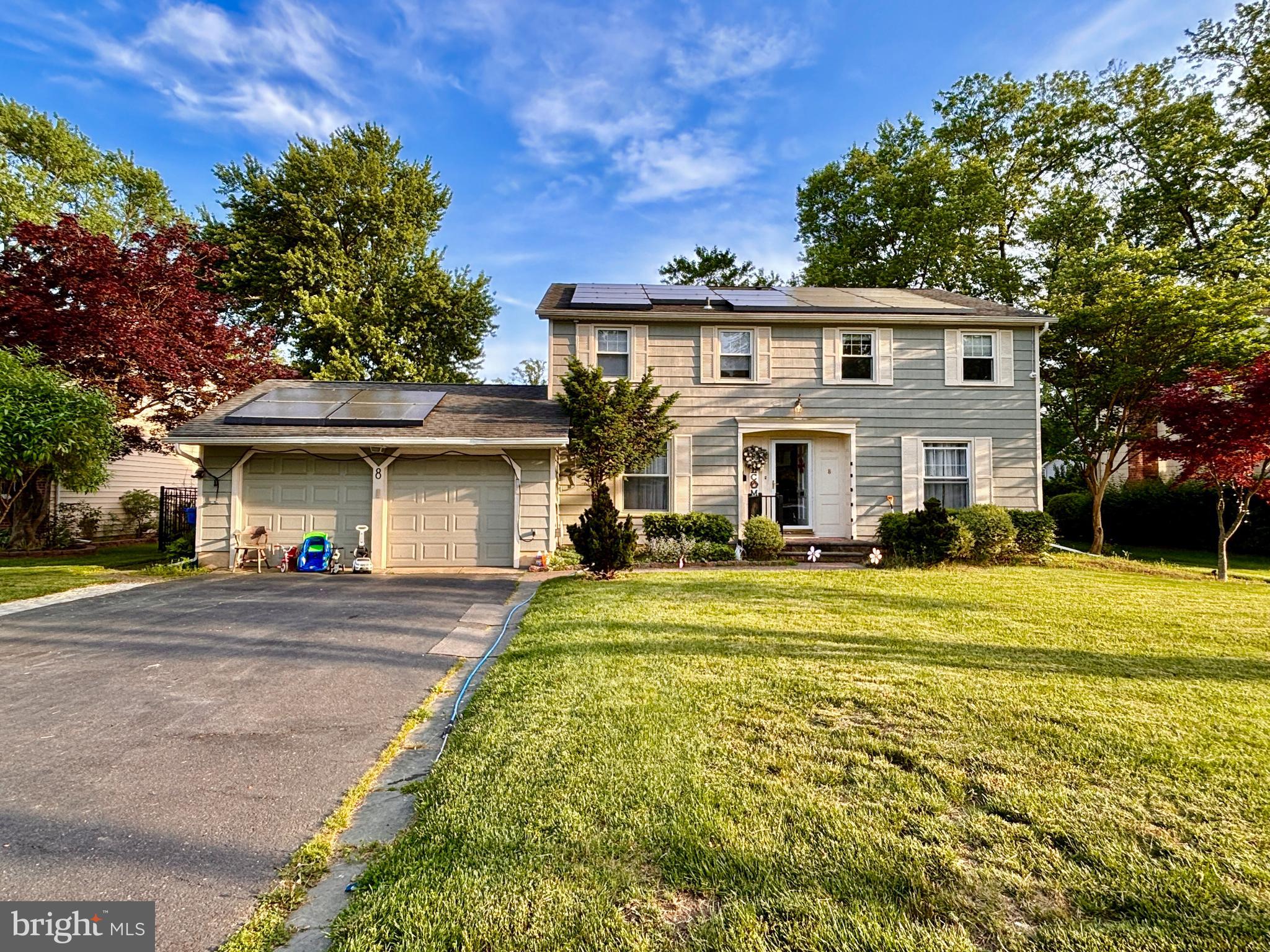 8 Ramsgate Road Cherry Hill, NJ 08003 - Photo 3 of 42 a front view of a house with a garden