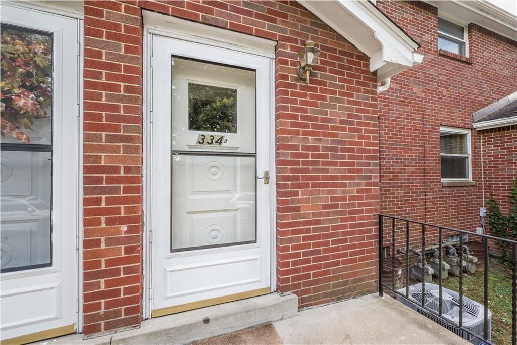 334 Moon Clinton Road, Unit B Coraopolis, PA 15108 - Photo 3 of 46 a view of front door of house