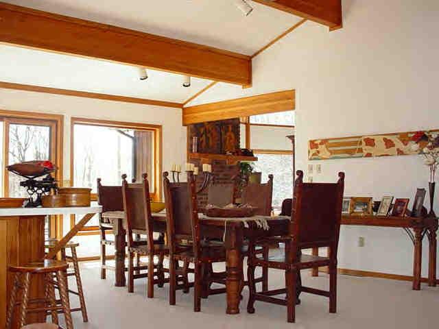 545 Norton Road Otis, MA 01029 - Photo 4 of 4 a view of a dining room with furniture window and outside view