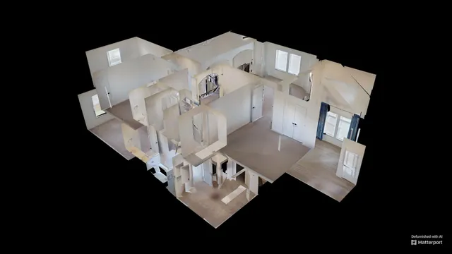 a view of living room with furniture and wooden floor