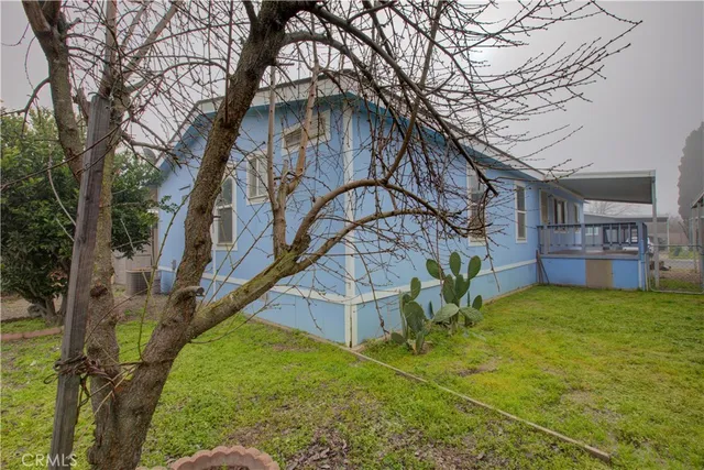 a house with a outdoor space