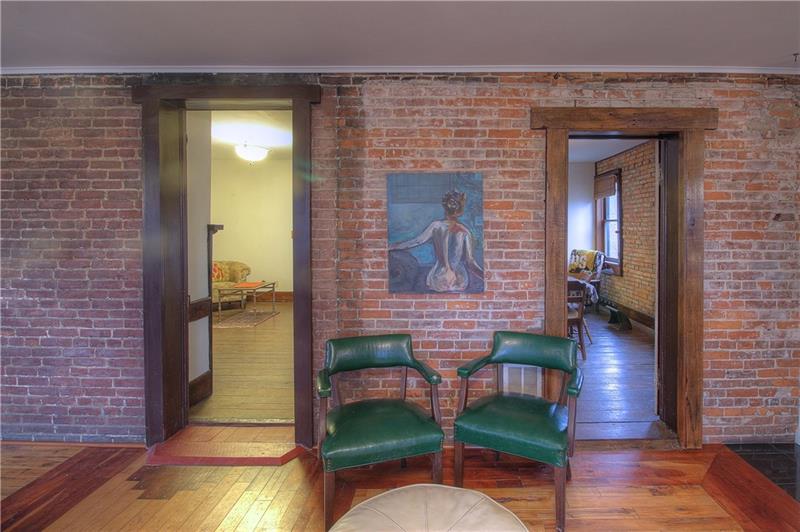 380 Chapin Road New Castle, PA 16105 - Photo 3 of 20 Brick accent walls add character to several rooms!