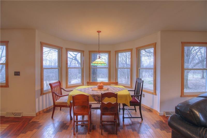 380 Chapin Road New Castle, PA 16105 - Photo 6 of 20 Breakfast nook overlooks backyard, where you can frequently see wildlife!