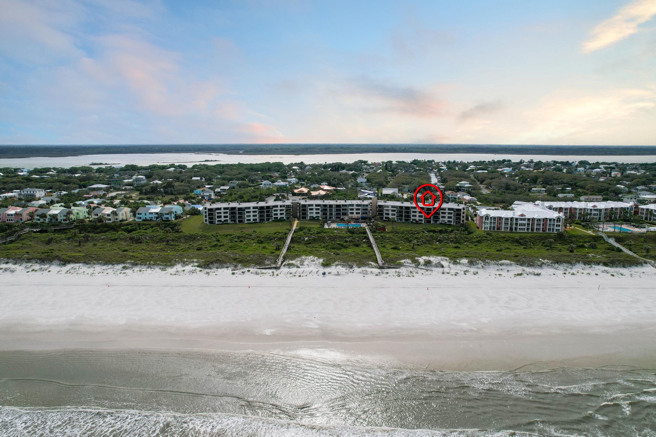 6240 A1A South St. Augustine, FL 32080 - Photo 38 of 44 a view of a yard with a slide