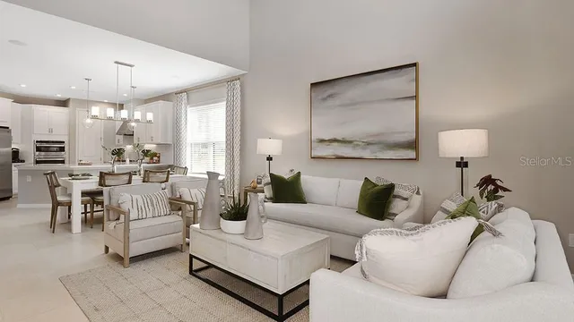 a bathroom with a shower sink and mirror