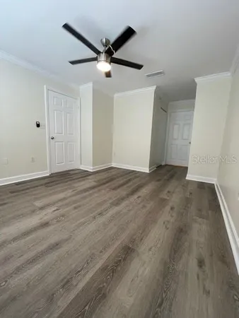 wooden floor in an empty room