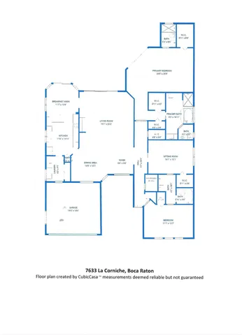 $1,150,000 | 7633 La Corniche Circle, Boca Raton, FL 33433