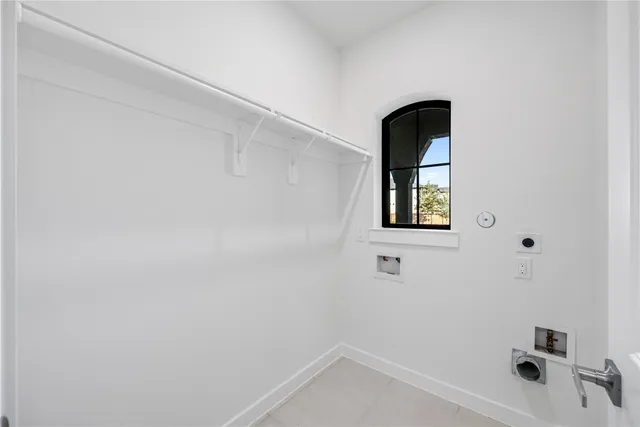 a small space with a window