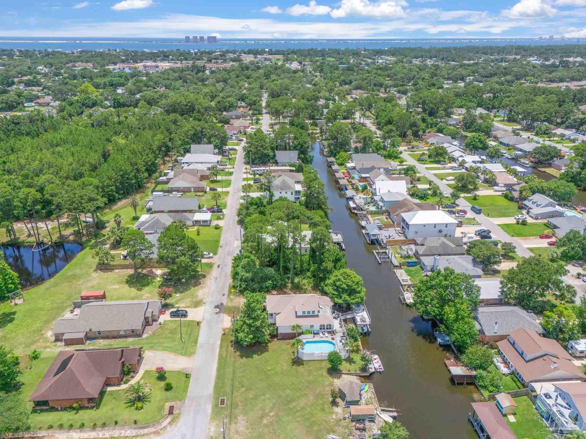 Lot 19 Stanford Road Gulf Breeze, FL 32563 - Photo 4 of 6 an aerial view of a city