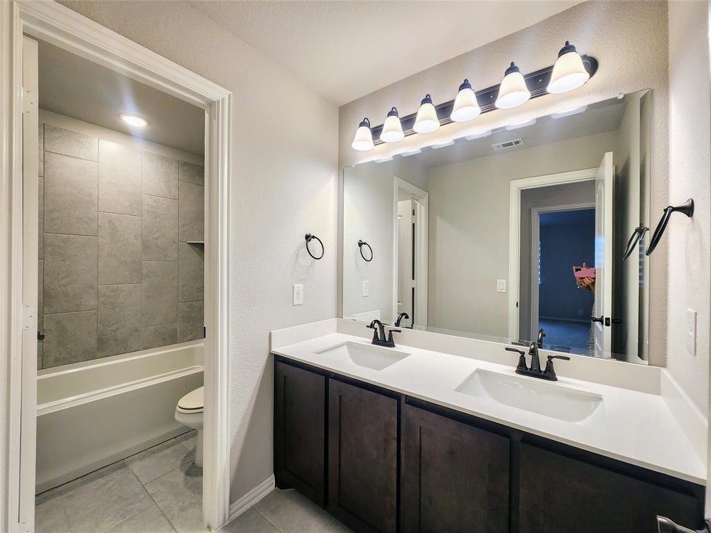 1024 Timber Ridge Drive Justin, TX 76247 - Photo 17 of 25 upstairs restroom