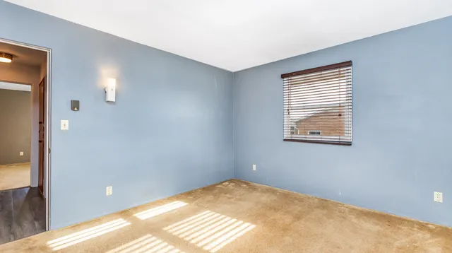 a view of empty room