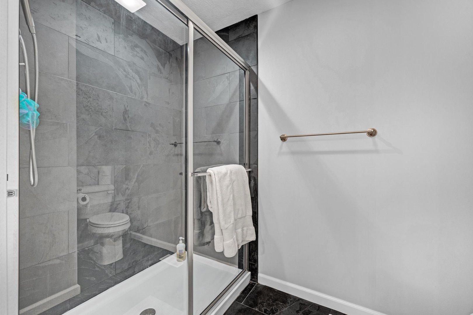 277 Cassidy Road Normal, IL 61761 - Photo 17 of 42 a bathroom with a toilet and a shower
