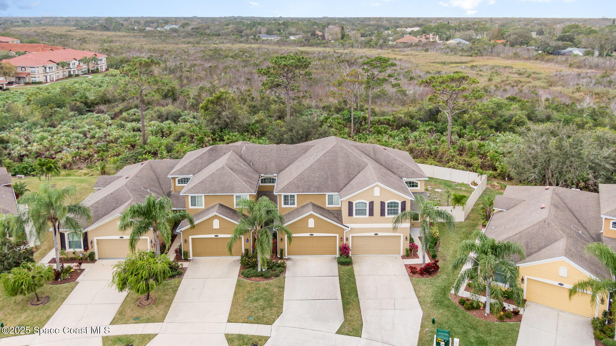 3226 Arden Circle Melbourne, FL 32934 - Photo 36 of 43 an aerial view of residential houses with outdoor space and river