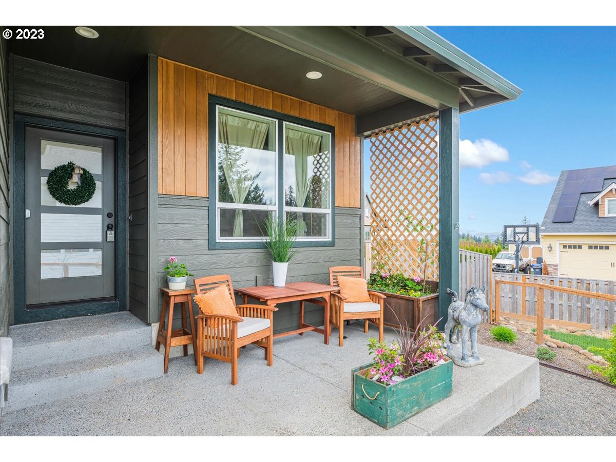133 Northeast Regan Hill Loop Estacada, OR 97023 - Photo 2 of 29 a outdoor space with chairs