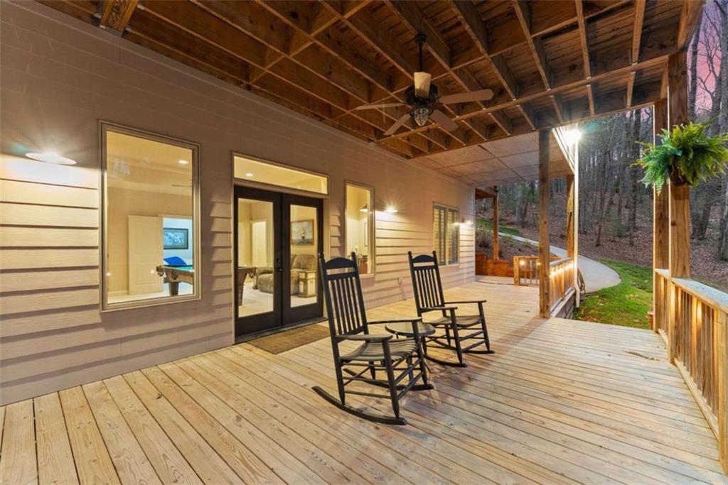 167 Early Red Pippin Clarkesville, GA 30523 - Photo 55 of 59 a view of a patio outdoor seating