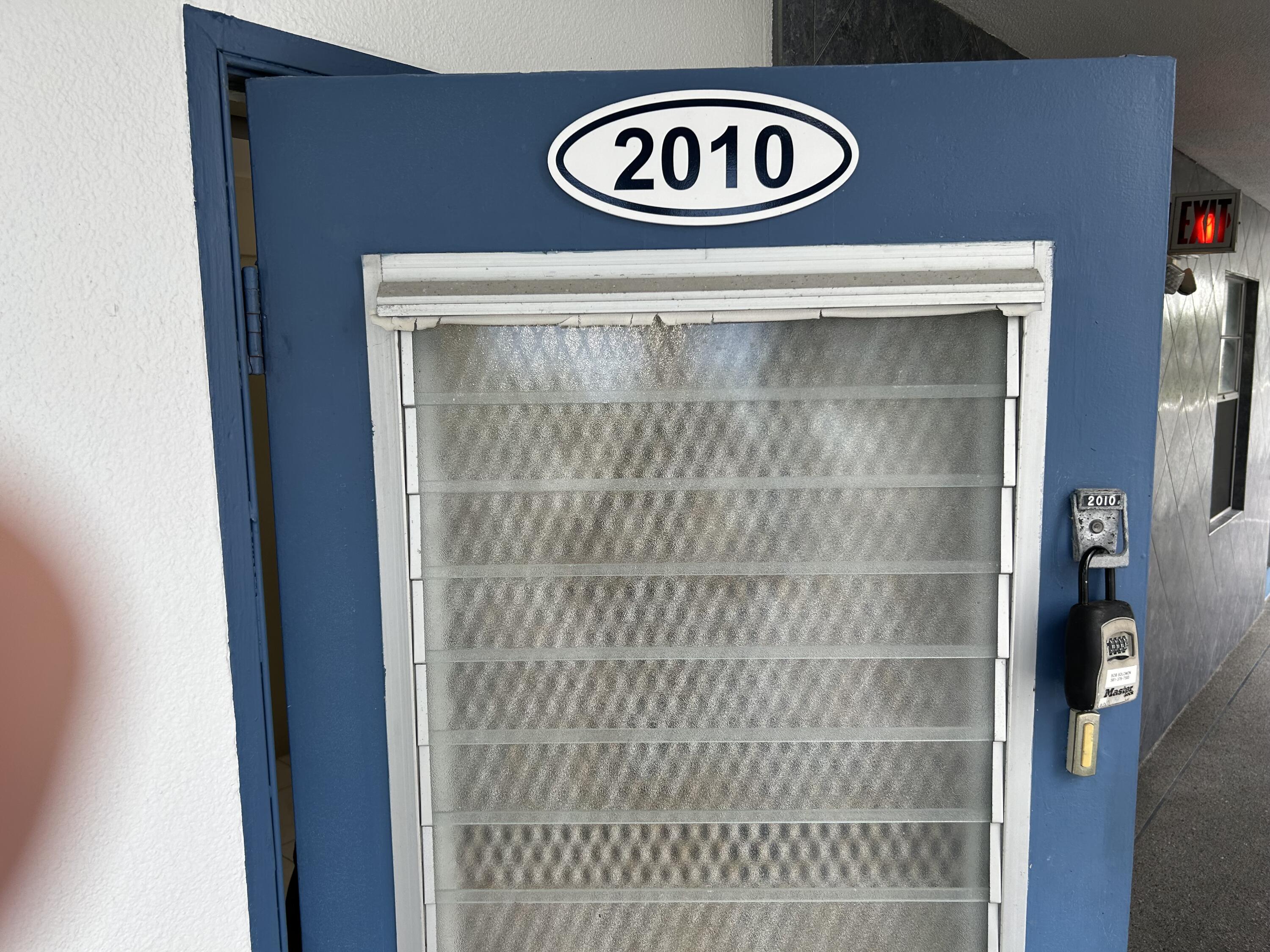 2010 Exeter, Unit 2010A Boca Raton, FL 33434 - Photo 16 of 16 Front Door