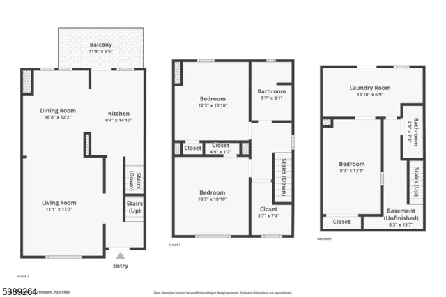 $399,900 | 39 Clinton Place, Morristown, NJ 07960