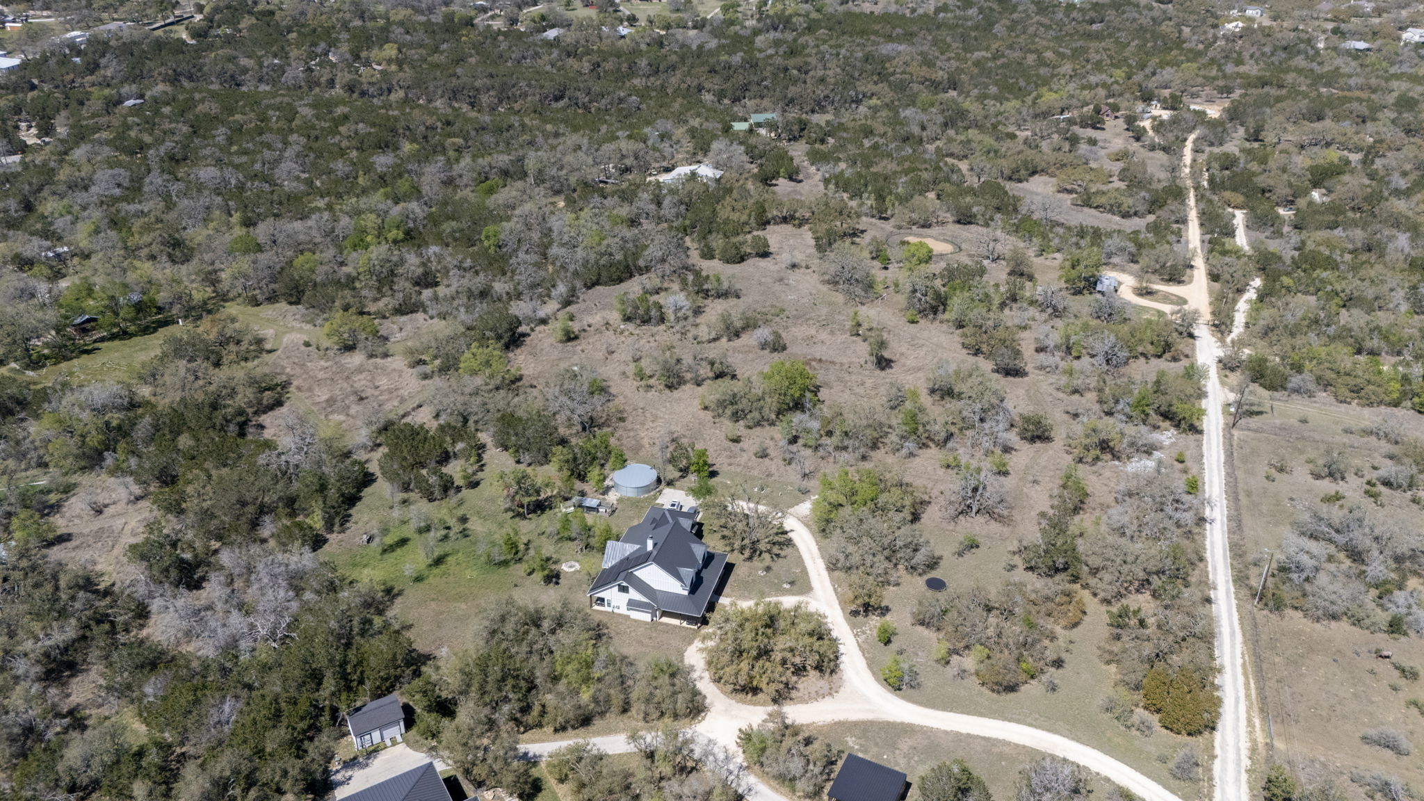453 Nameless Road Driftwood, TX 78619 - Photo 4 of 35 a view of a yard