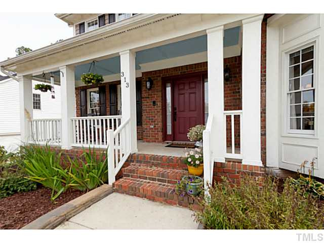 Can't you see your rocking chair on this porch already? Porch