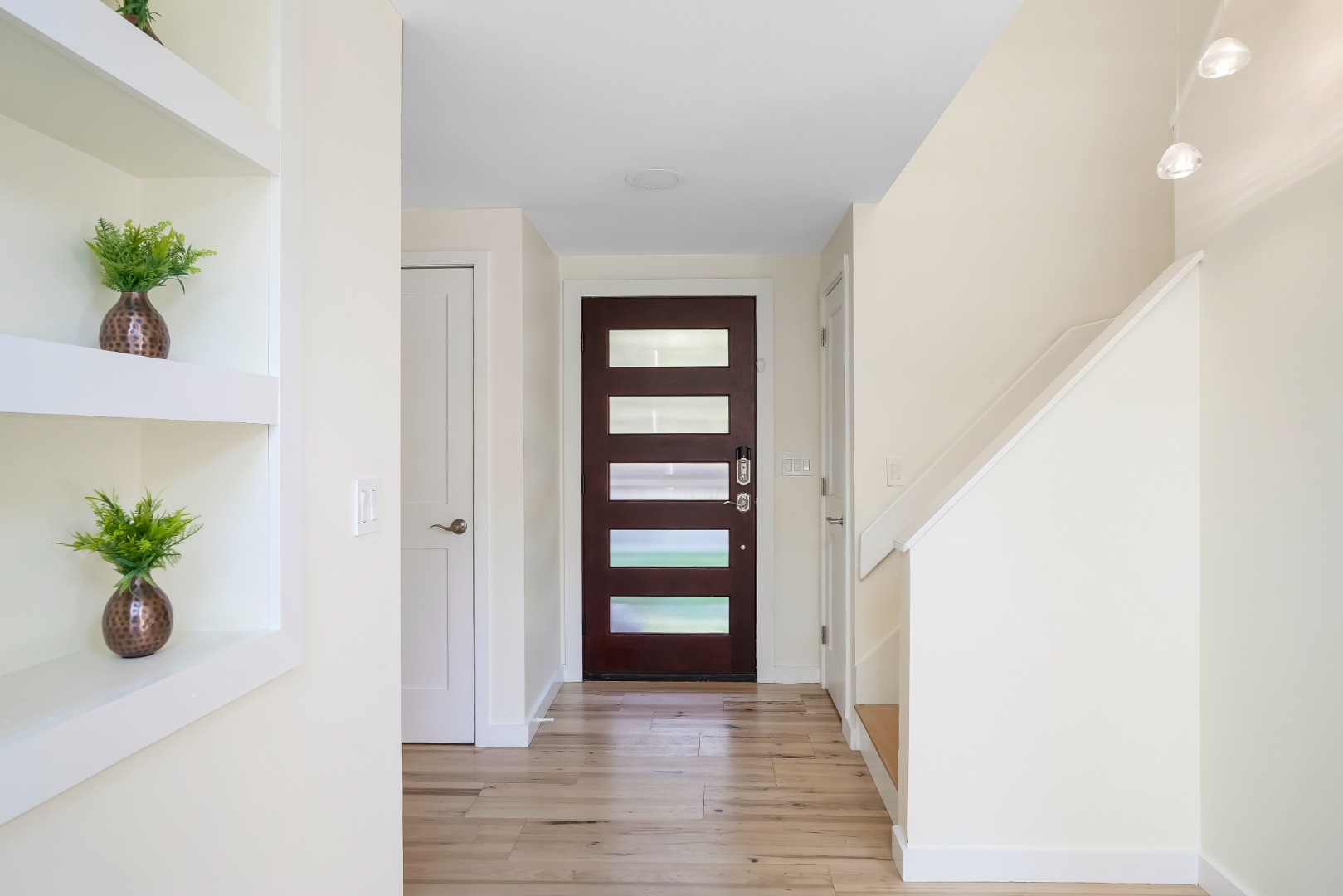 105 Stoney Hill Road West Tisbury, MA 02568 - Photo 4 of 44 a view of an empty room with wooden floor and a window