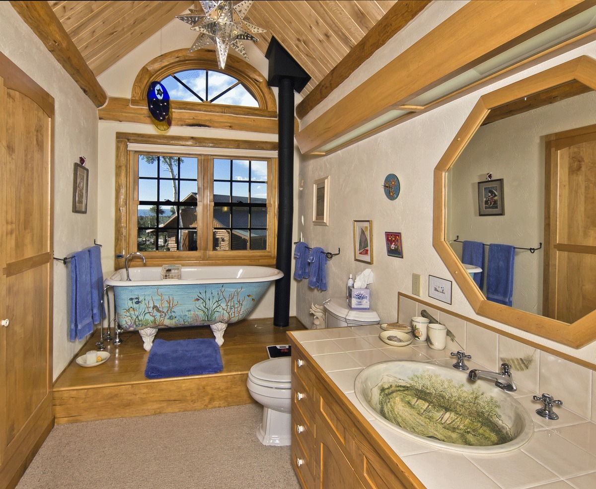 1725 McKenzie Springs Road Placerville, CO 81430 - Photo 10 of 19 Master Her's Bath