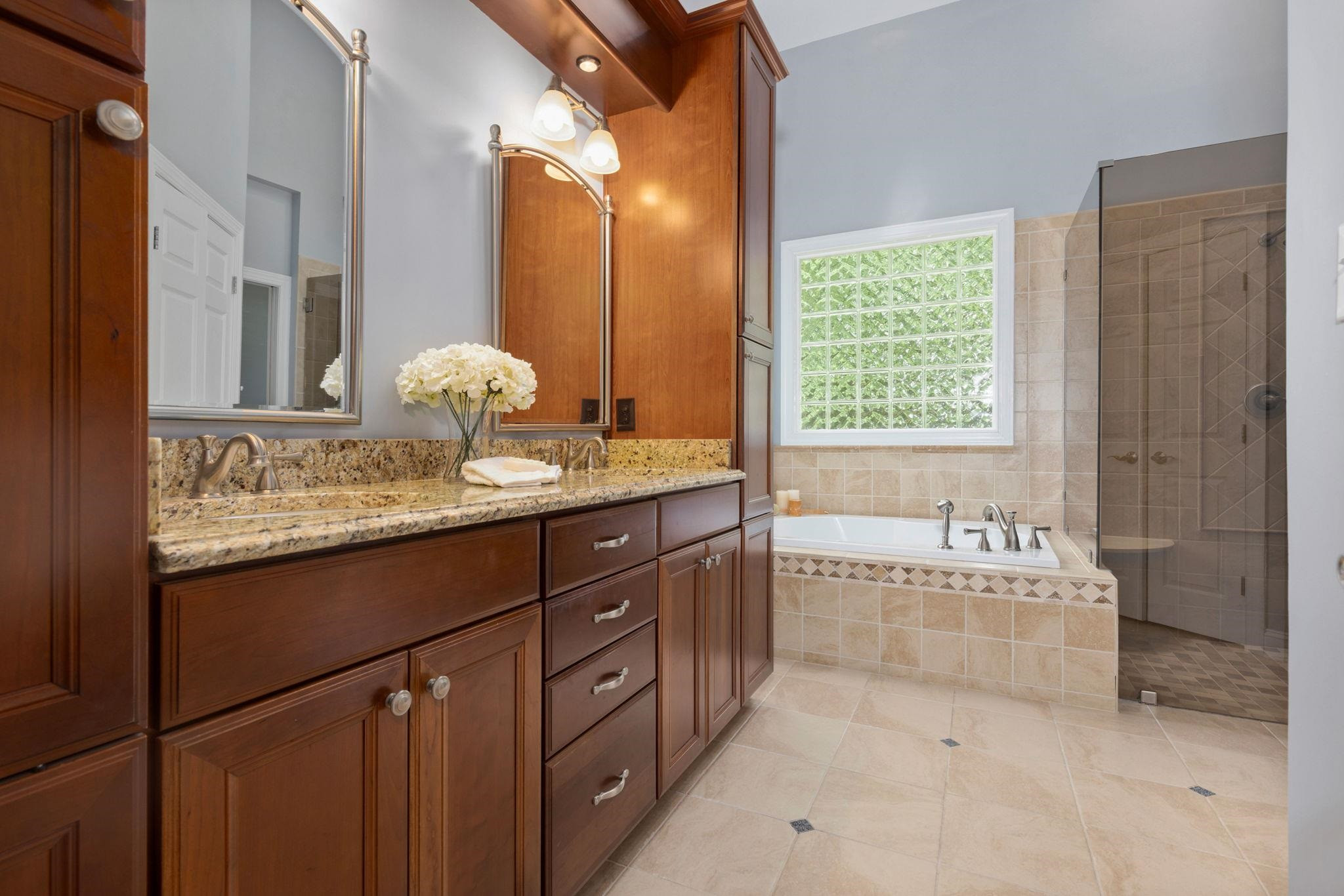 111 Raphael Drive Cary, NC 27511 - Photo 17 of 54 Master Ensuite Bathroom