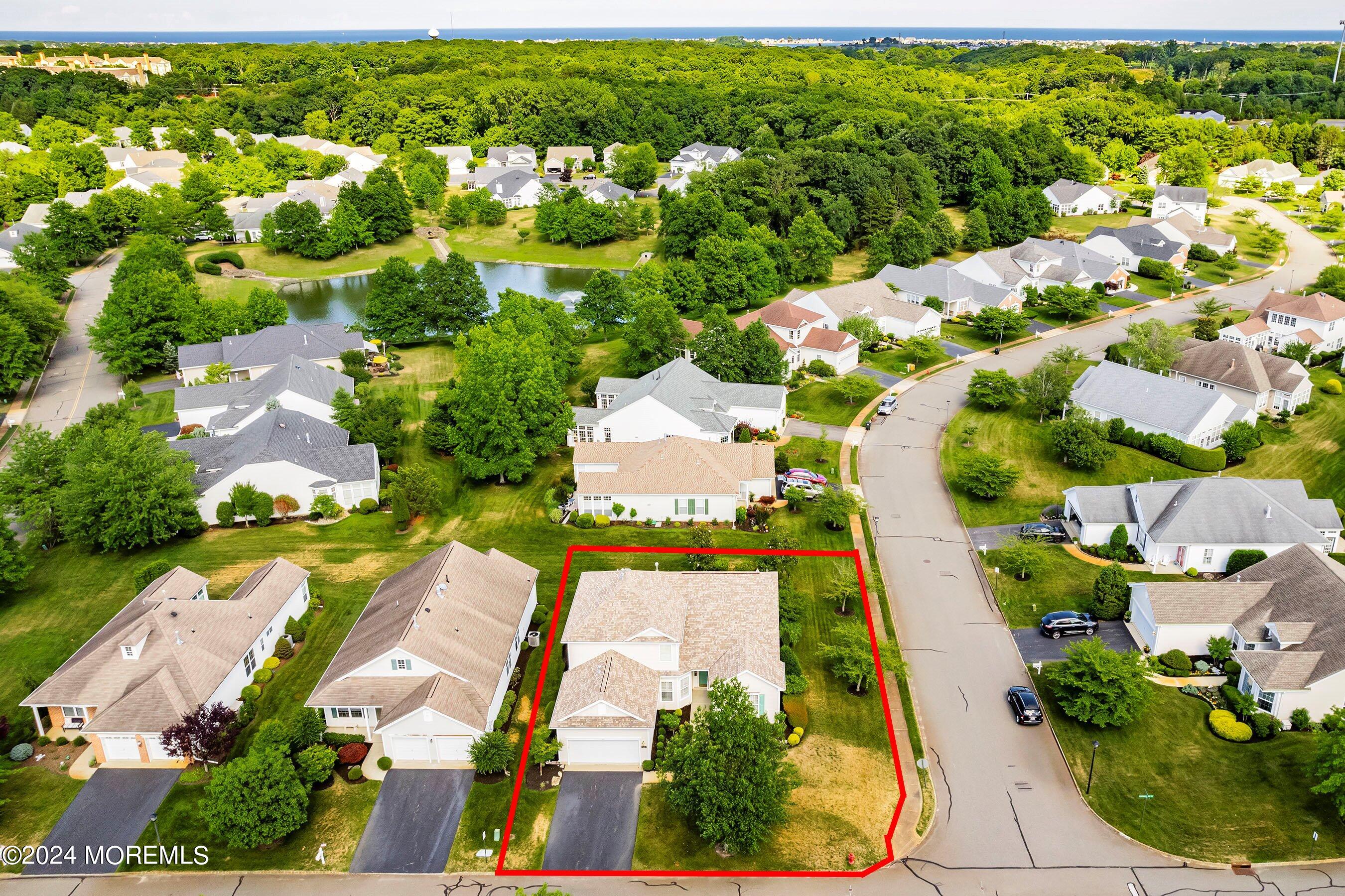 2550 Morningstar Road Manasquan, NJ 08736 - Photo 3 of 60 03-Front Aerial OUTLINE