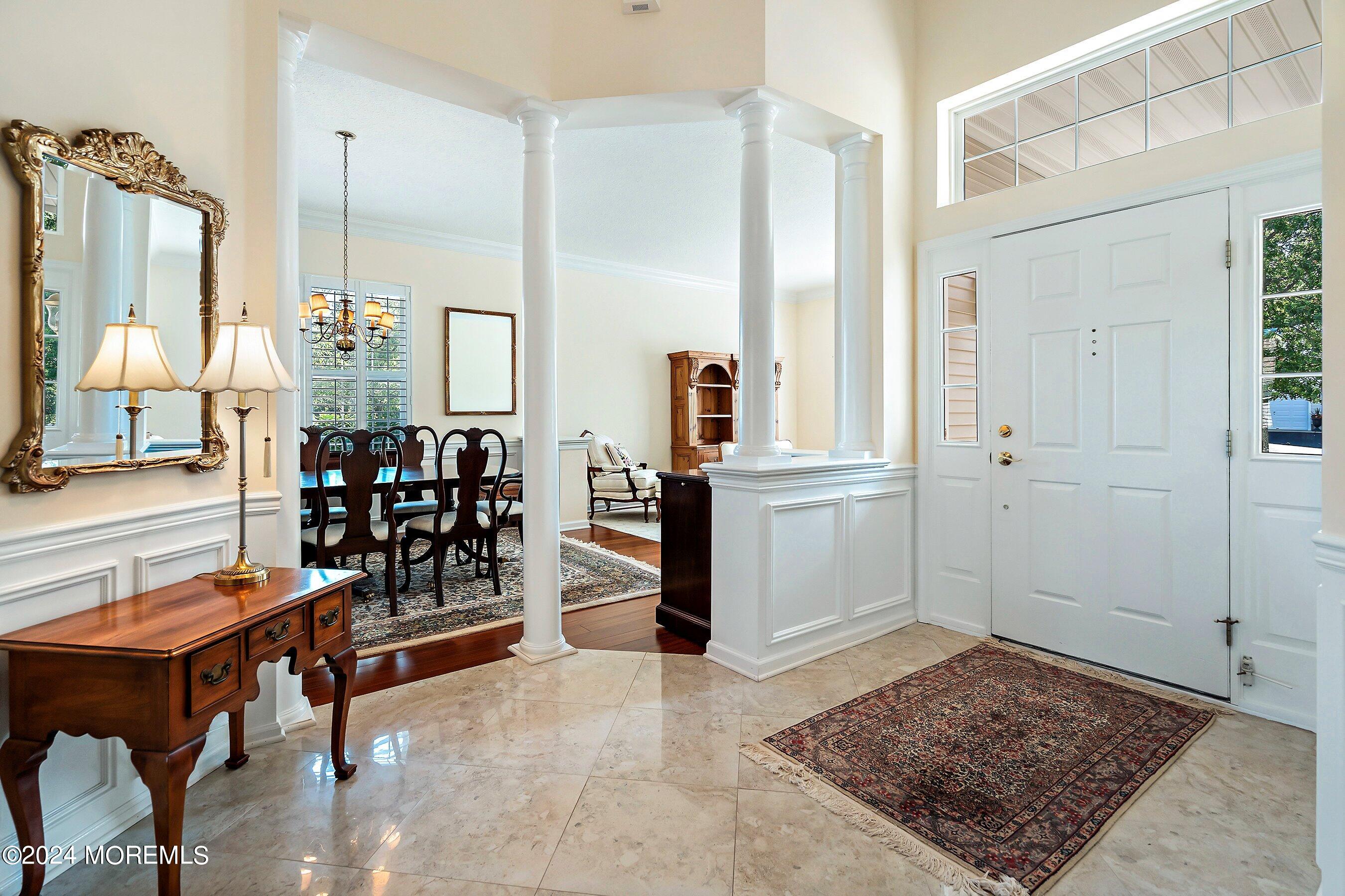 2550 Morningstar Road Manasquan, NJ 08736 - Photo 8 of 60 08-Foyer to Dining and Living