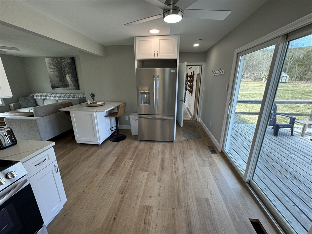 31 Deane Road Bernardston, MA 01337 - Photo 16 of 35 a kitchen with a sink and refrigerator