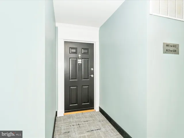 a view of front door